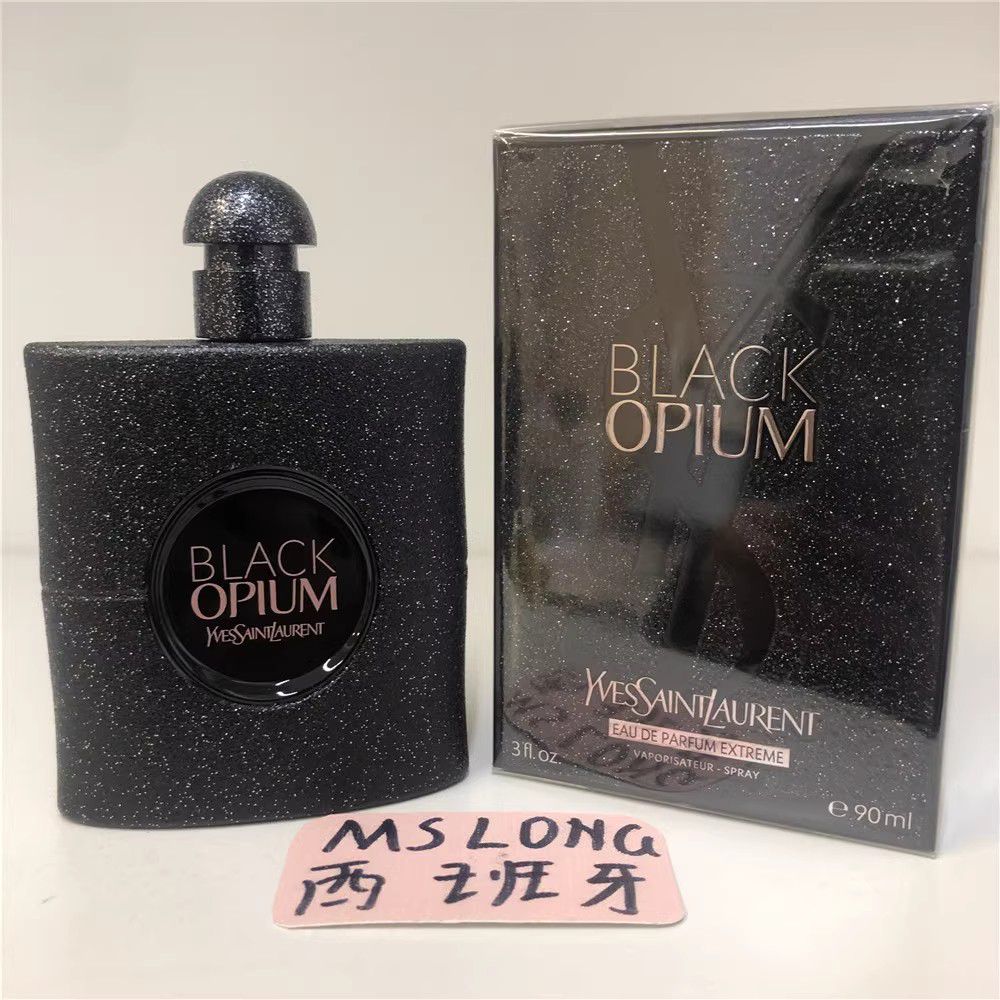 YSL圣罗兰新款OPIUM极度黑鸦片新品extreme精醇版浓香水EDPextreme30ML