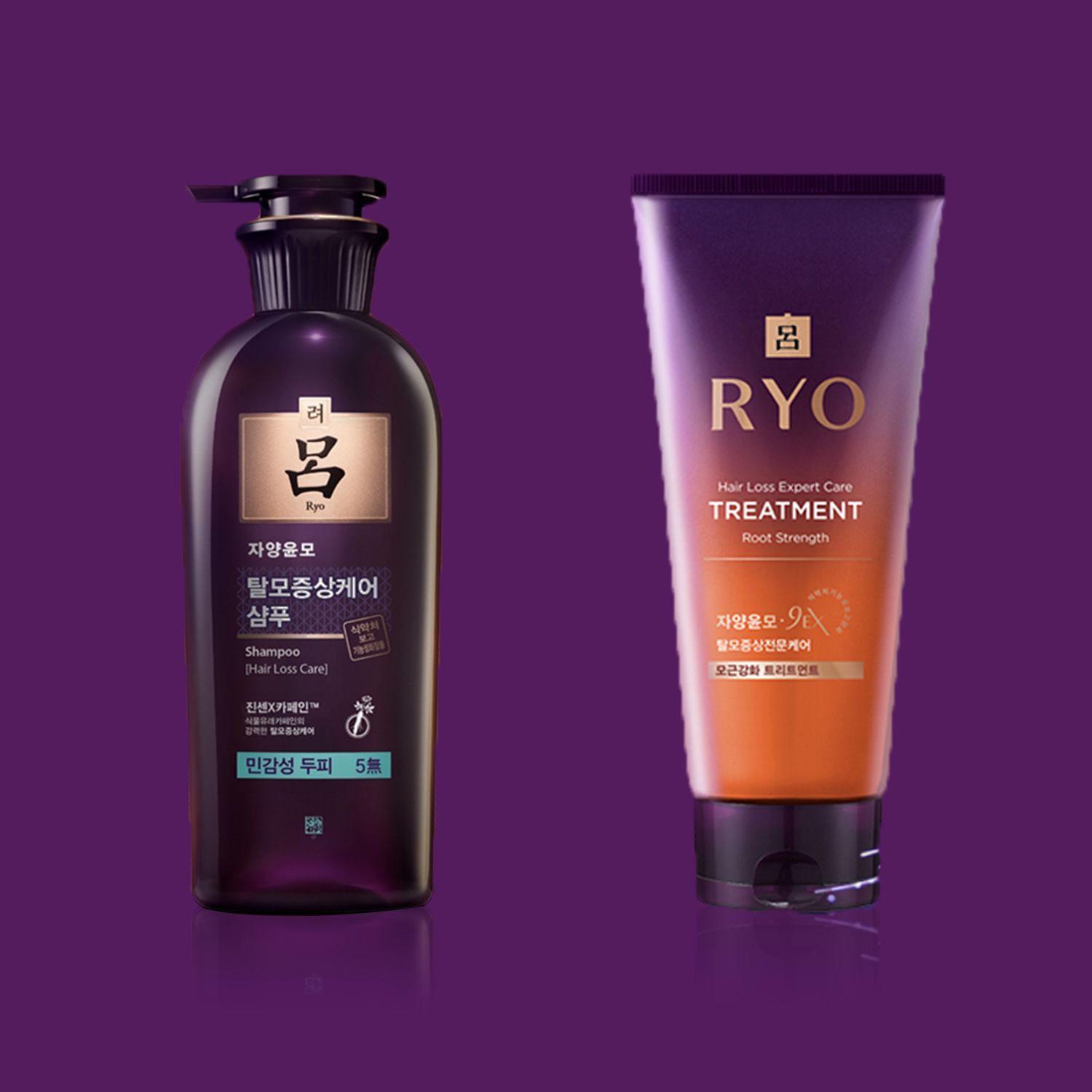 紫吕(Ryo)洗发水+发膜套装
