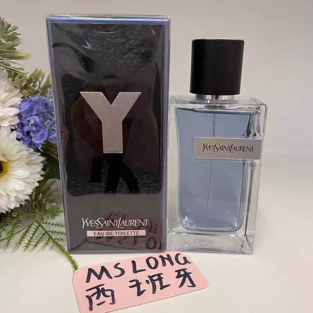 西班牙代购YSL圣罗兰新款Y先锋先生男士香水木质清新海洋香EDT淡香60ML