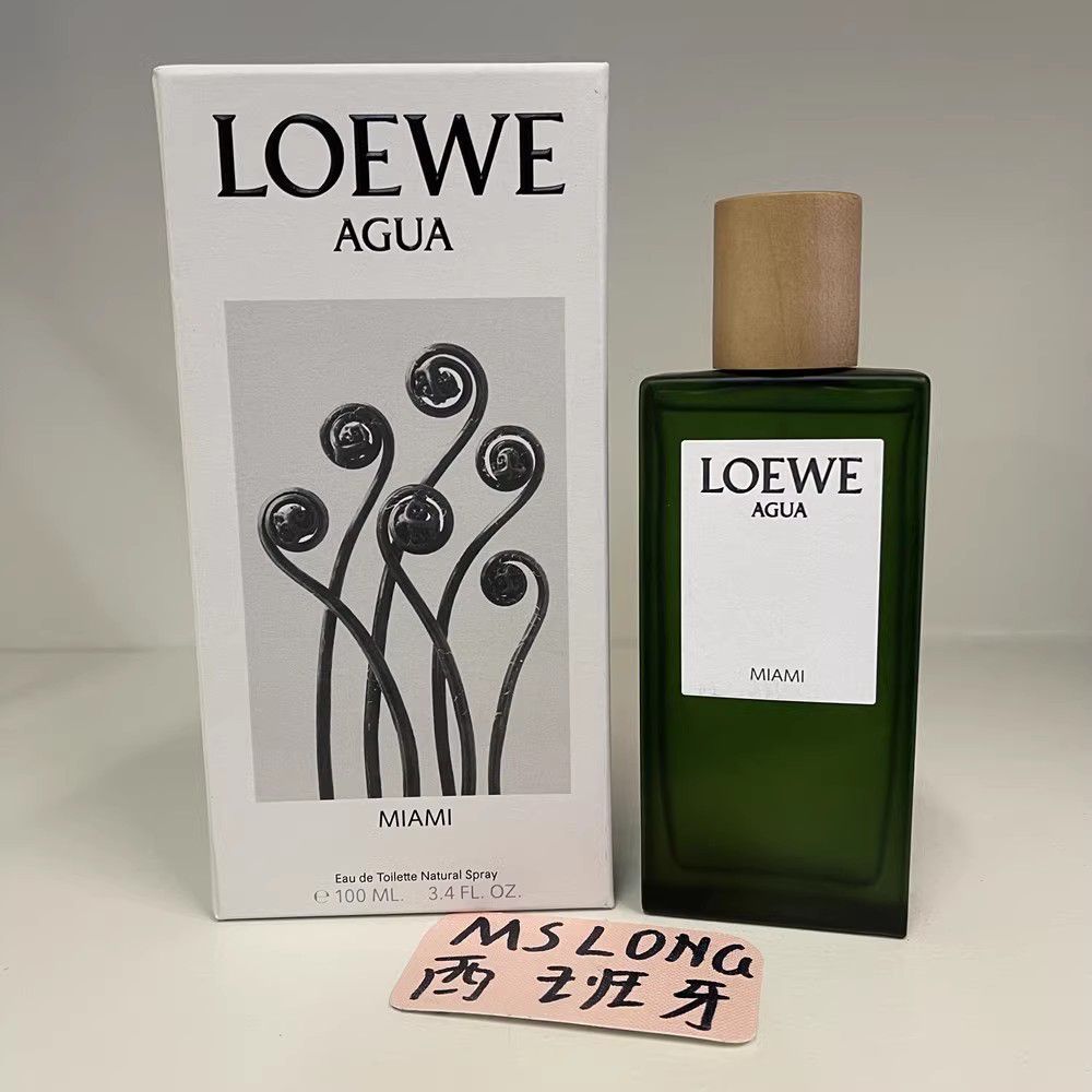 西班牙代购Loewe Agua Miami EDT罗意威之水盛夏风情女士淡香水新旧版本随机100ML